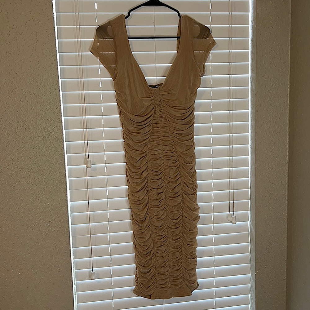Fashion Nova Ruched Dress